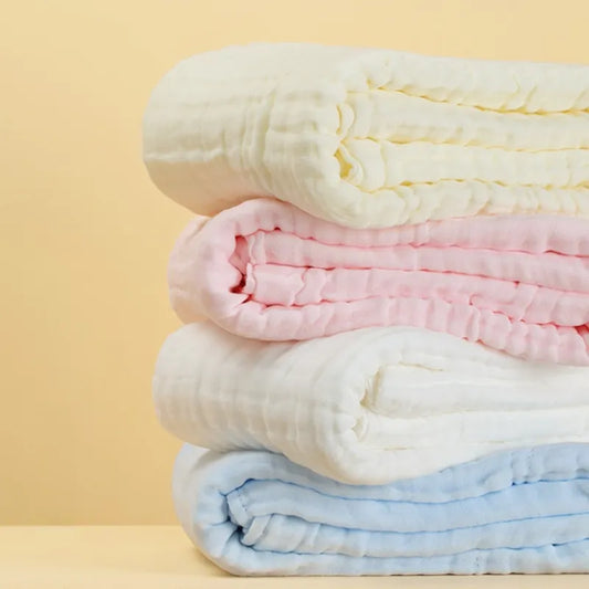 Cotton Gauze Baby Bath Towel