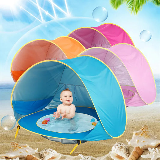 Baby Beach Tent w/ Shaded Built-in Pool